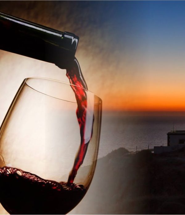 santorini wine tour red beach